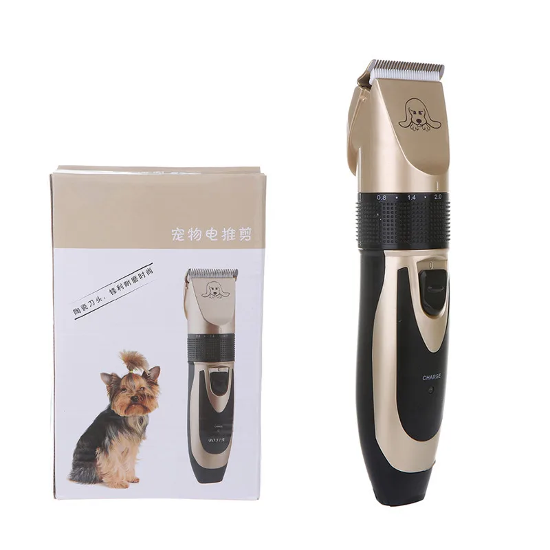 
Rechargeable pet dog hair trimmer animal grooming clippers cat cutter machine shaver electric scissor remover haircut machine 