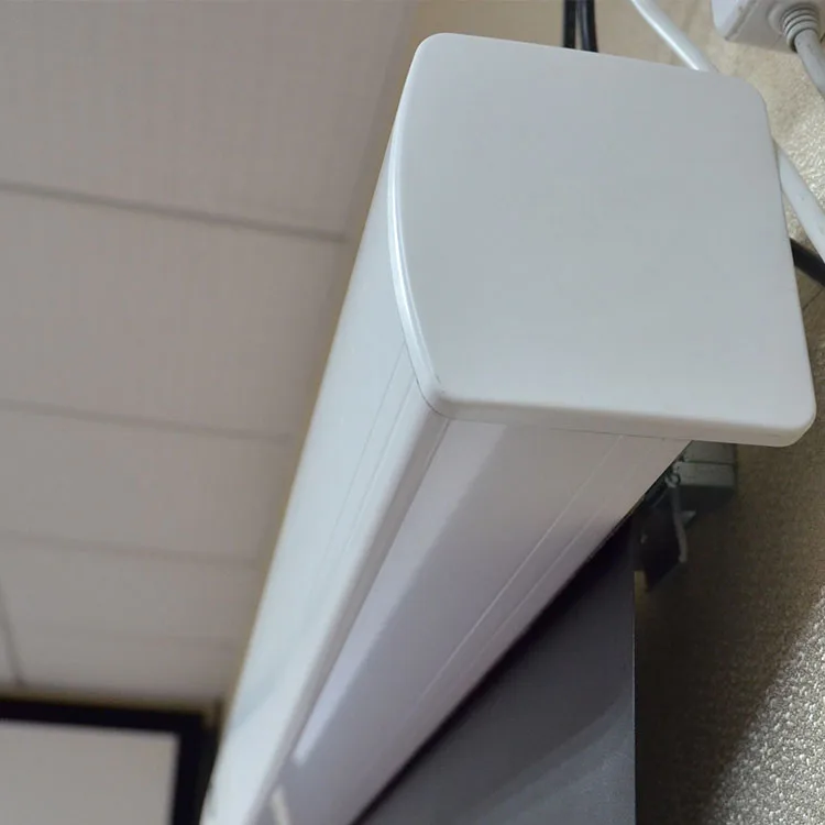 Электрический выпадающий экран серии XY screen EC1 соотношение 16 и 9 с моторизованным язычком для проекции натяжения