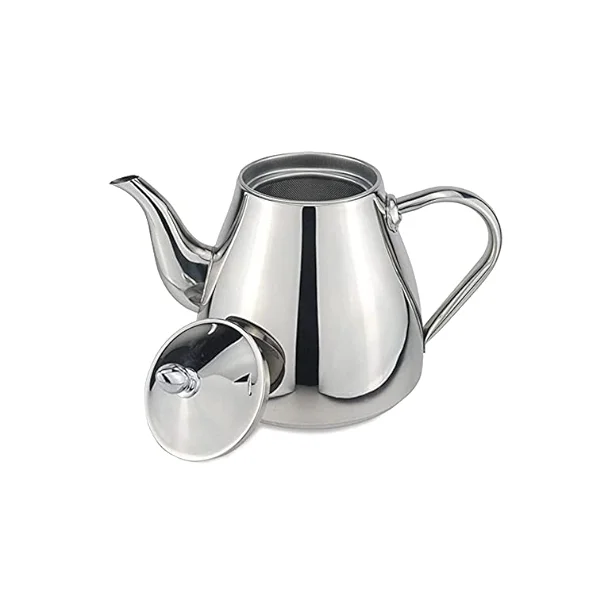Teapot Home Kitchen Serving Tableware Tea And Coffee Top Trendy Silver Plated Moroccan Teapot Storage