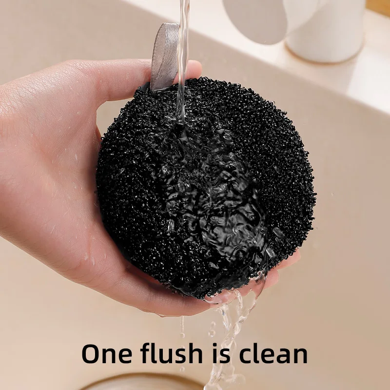 Sponges Cleaning Brush Scratch Sponges Soft Microfiber Scrub Side Effortless Eco Pads Scale Cleaning and Wiping for Kitchen