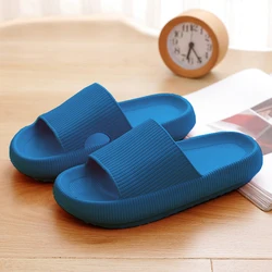 Home Slippers Thick Platform Bathroom Cloud Sootheze Slippers Non-slip Flip Flops Woman Sandals Women Fashion EVA Indoor Slides