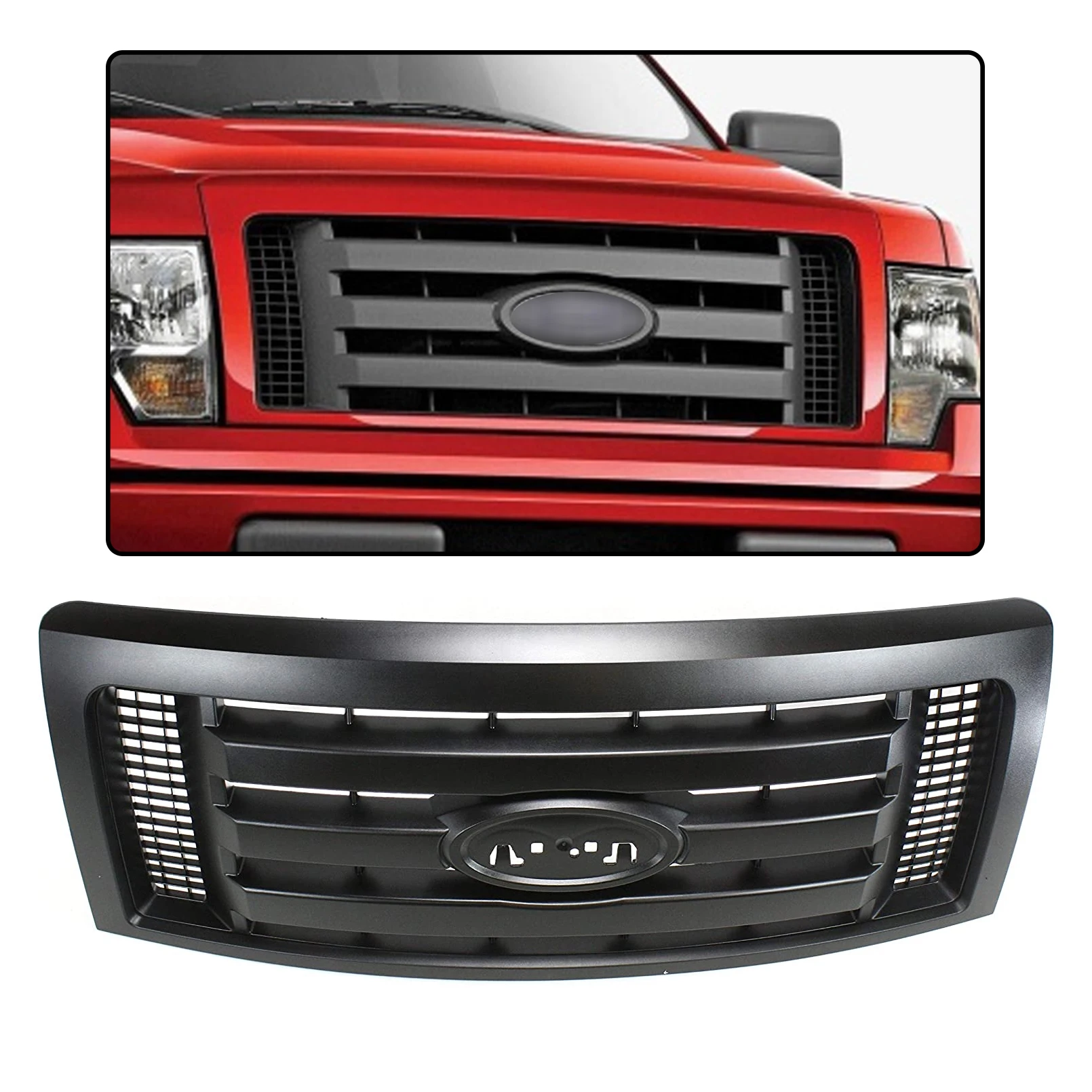 Auto Car Accessory Front Grill for Ford F-150 XL 09-12