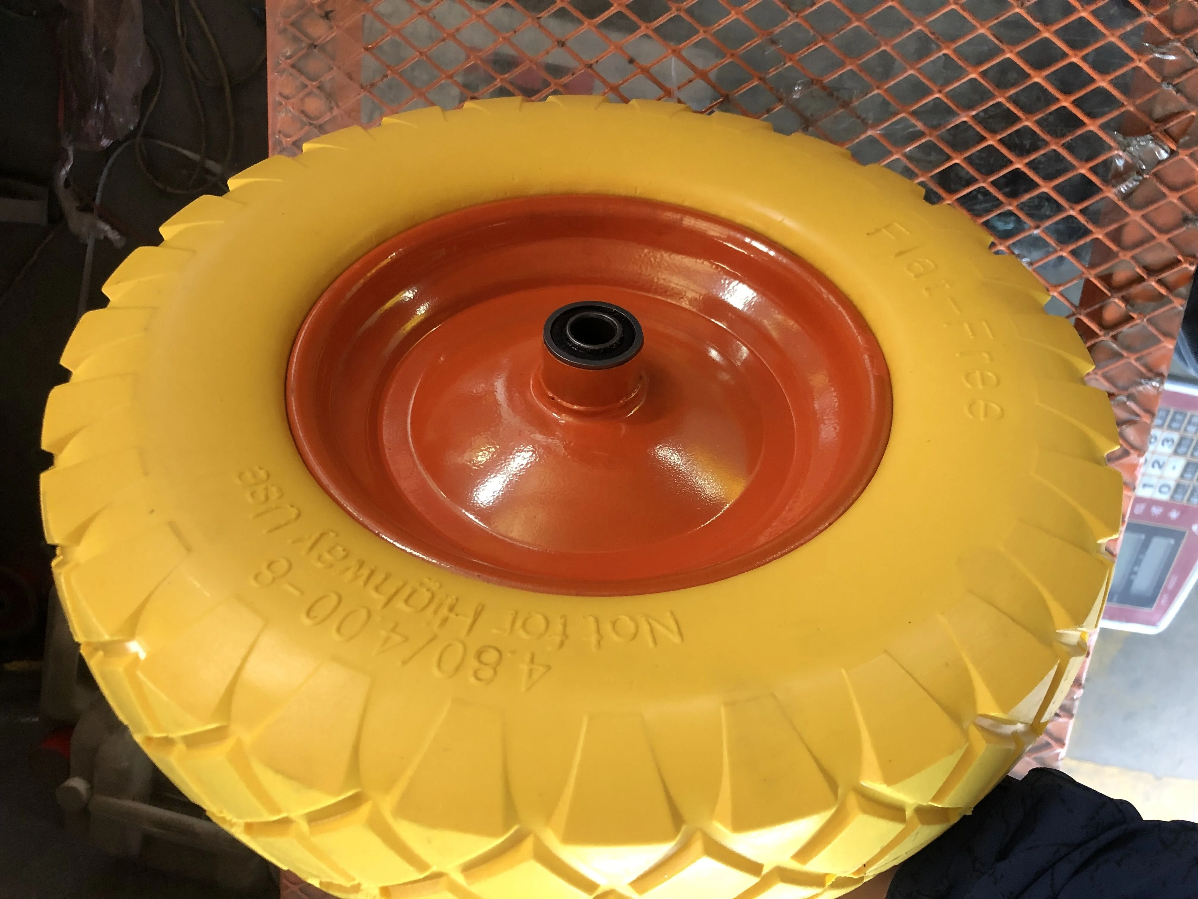 Very Nice colorful Polyurethane foam Wear-resistant Pu Foam Filled Wheel for wheelbarrow