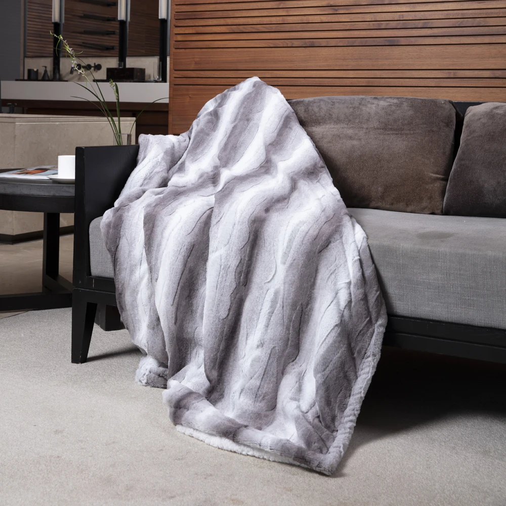 Promotional Soft PV Fleece  heated throw blanket electric  Coat With Best Price