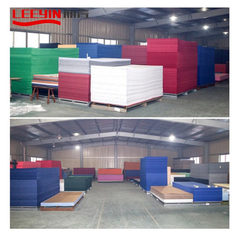 LEEYIN Recording Studio use cinema wall polyester foam acoustic panel