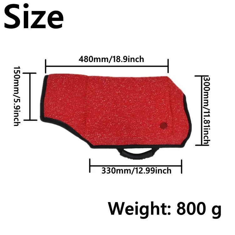 Pet Bite Sleeve Dog Training Agility Equipment Thickened and tear-resistant Protection Arm Sets Parts Supplies