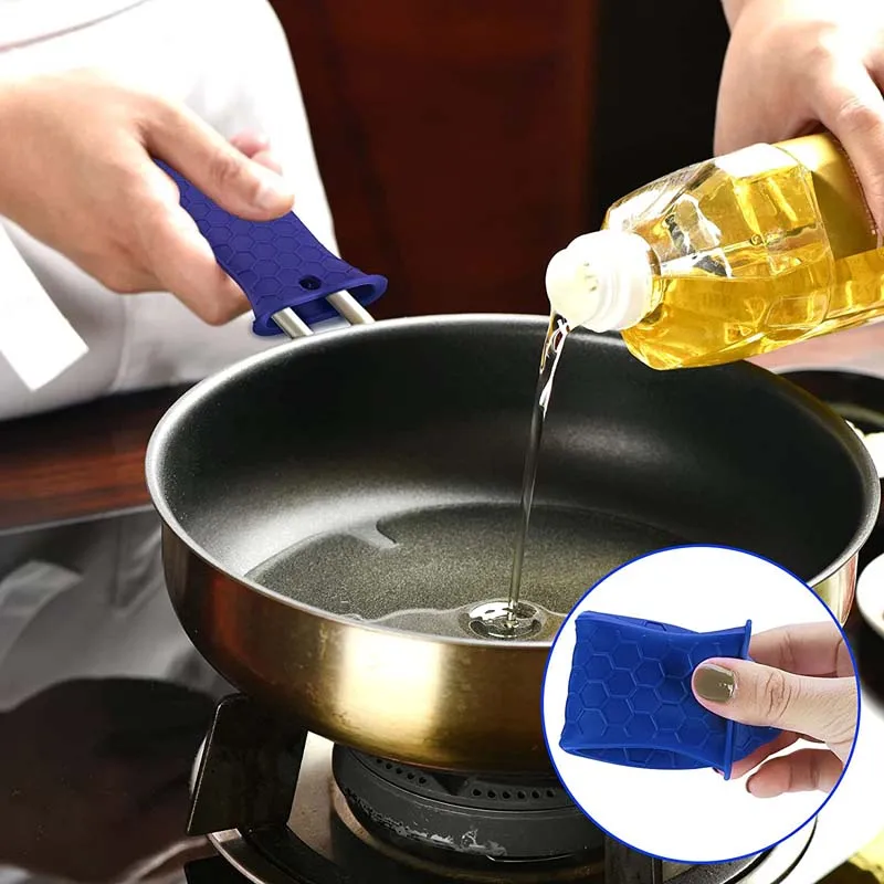 Perfect Kitchen Tools Silicone Hot Handle Holder and Pot Handle Covers