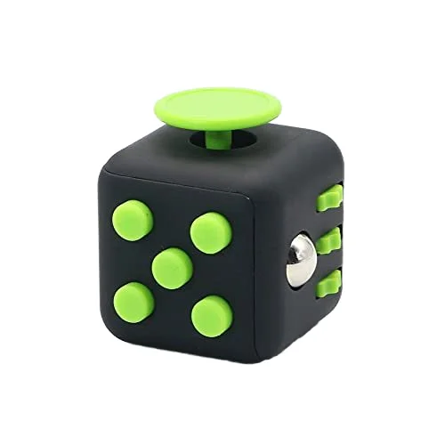 Mini Multi-Function Unisex Fidget Cube abs Plastic Decompression Dice Toy Stress Reliever for Kids and Adults