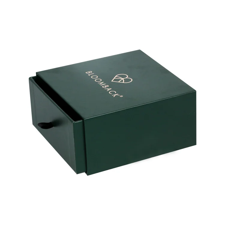 Luxury Jewelry Gift Box Custom Logo Printing Sliding Box Cosmetic Medal Paper Box