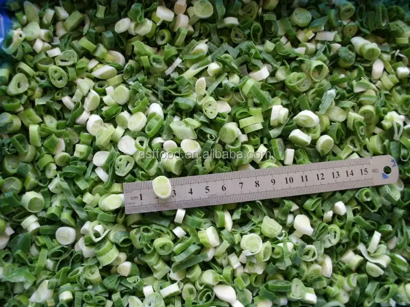 Wholesale Good Price Beat Quality  Delicious Frozen Green Spring Onion