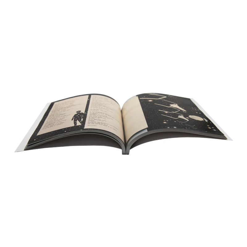 Professional High Quelitiy Custom Paperback Magazine Brochure Book Printing