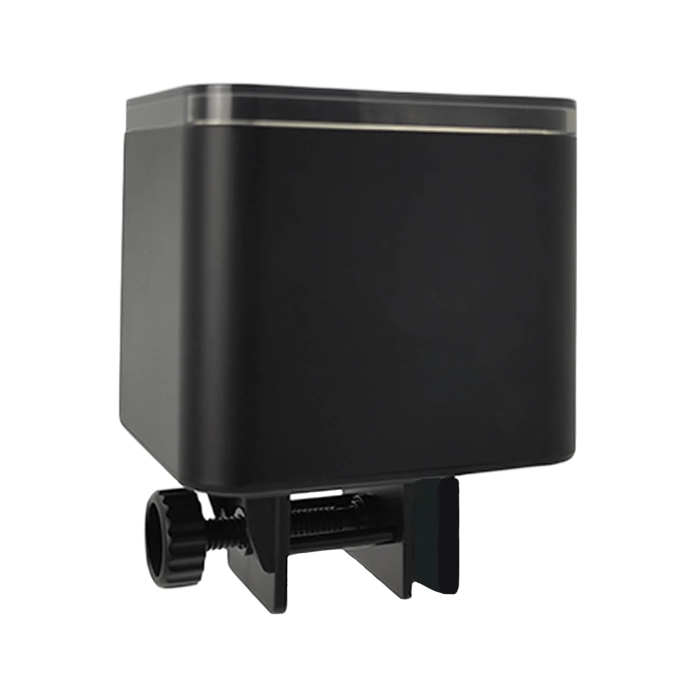 New Design Square Timer Lithium Battery Automatic Fish Feeder for Fish Tank