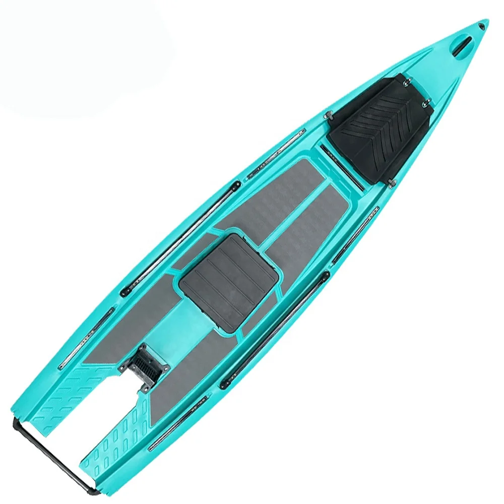 Сидеть на вершине оригинальная 4 м 14ft заводская цена solo skiff лодка Рыбалка каяк с мотором