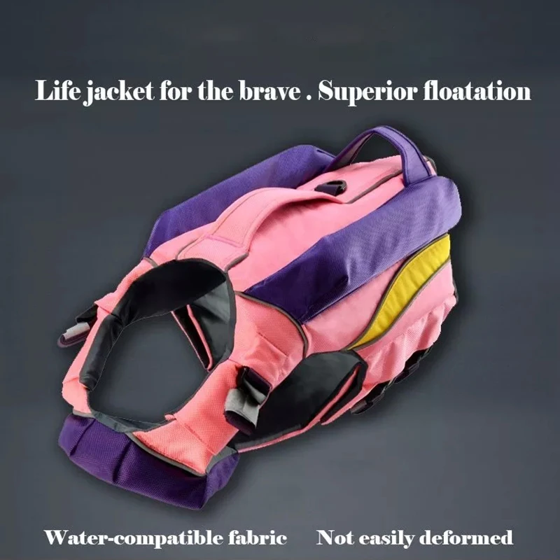 Wholesale Summer Waterproof Reflective Camouflage Rescue Dog Life Swimwear Vest Pet Life Safety Jacket