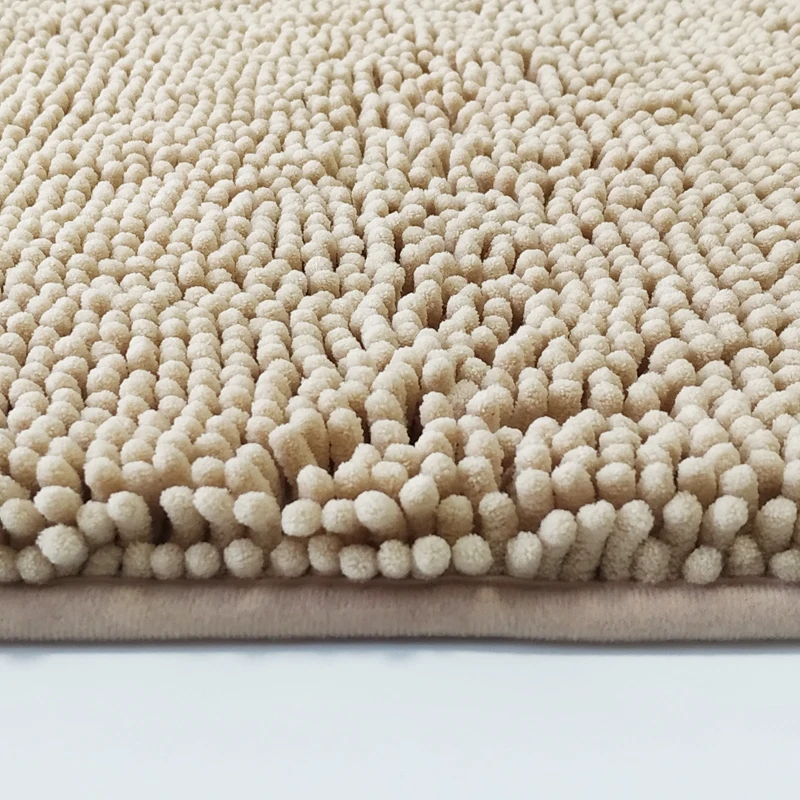 JKhousehold 2022 new product non-slip bathroom absorbent bath chenille carpet