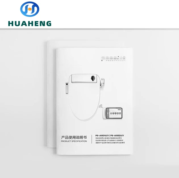 Custom low cost advertising brochure poster Black print product description Folding flyer booklet