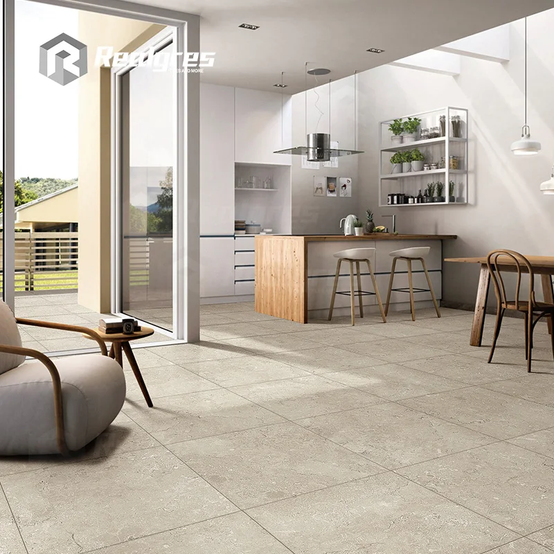 Realgres Foshan Full Body Indoor and Outdoor Floor Tiles 600*600 Living Room Porcelain Floor Tile