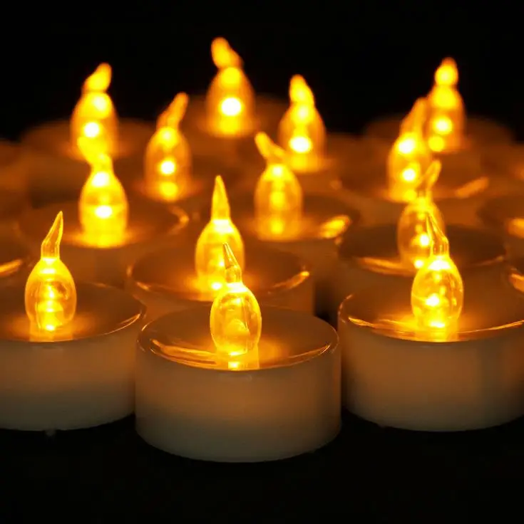 
Electric candle/battery operated tea candles Led Candle yelllow Flickering Tea Lights 