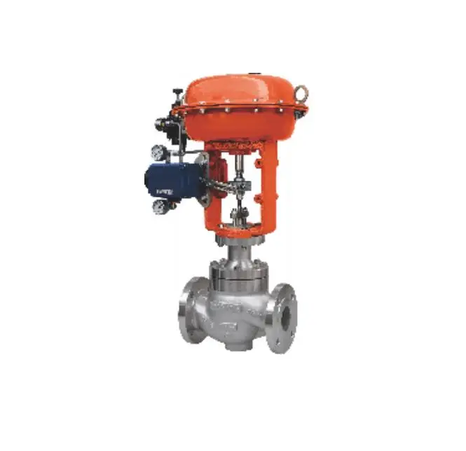 High quality ZJHP Series Carbon Steel Pneumatic Single Seated Globe Valve pneumatic pressure control valve
