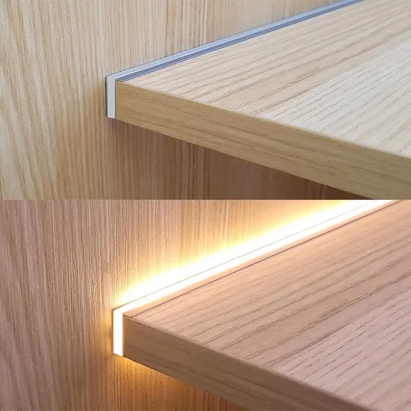 led aluminum profiles for kitchen cabinet wardrobe led profile