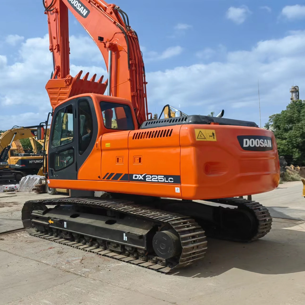 Doosan DX225 экскаваторная машина DH210 DX150 DX260 DX300 гусеничный гидравлический экскаватор трактор для продажи