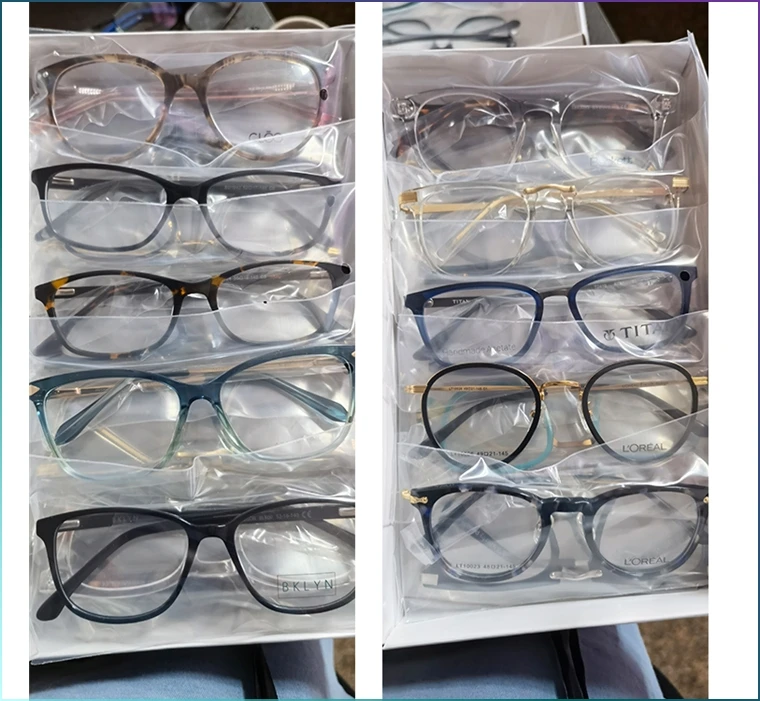 NEW Stock Clearance Random Acetate Eyewear Optical Eye Frame Blue Light Blocking Glasses