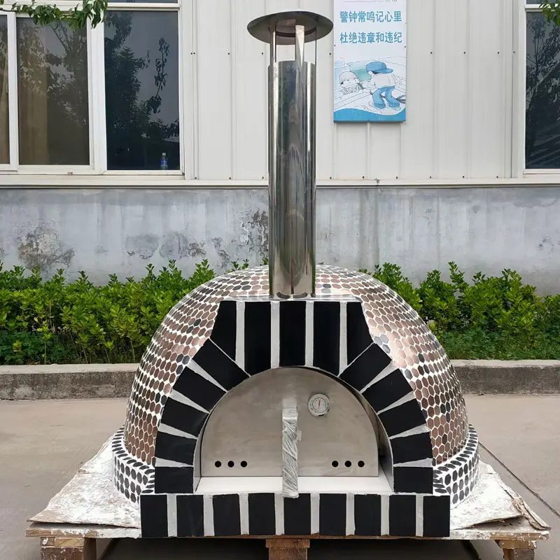 German Chinese Mexican Round Pizza Oven Mexican-Style Wood-Fired Pizza Oven
