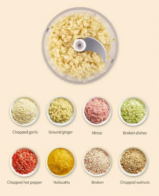 2024 Cheapest items Bear Food Processor Electric Food Chopper Mini Meat Grinder