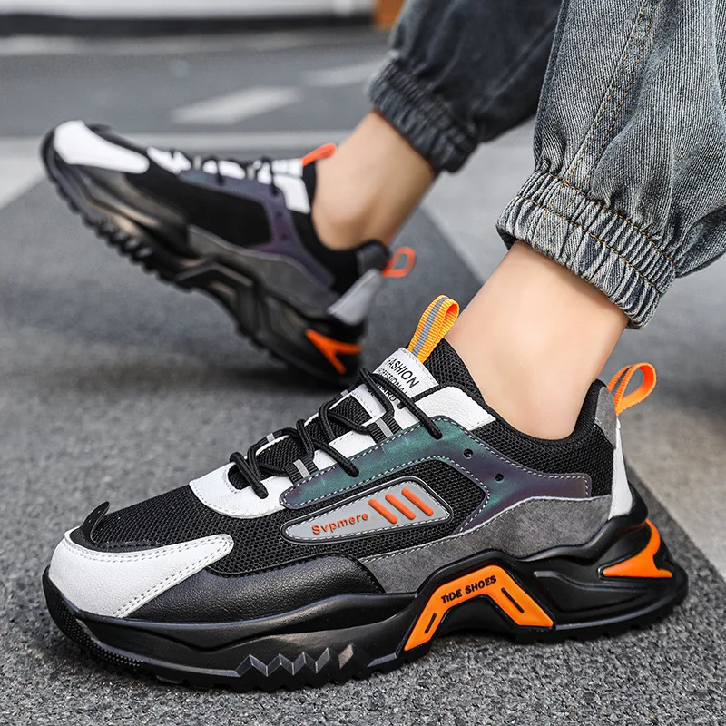 Original 2023 Wholesale Fashion Height Increasing Tennis Basketball Sneakers Casual Walking Style Running Sports Men Shoes