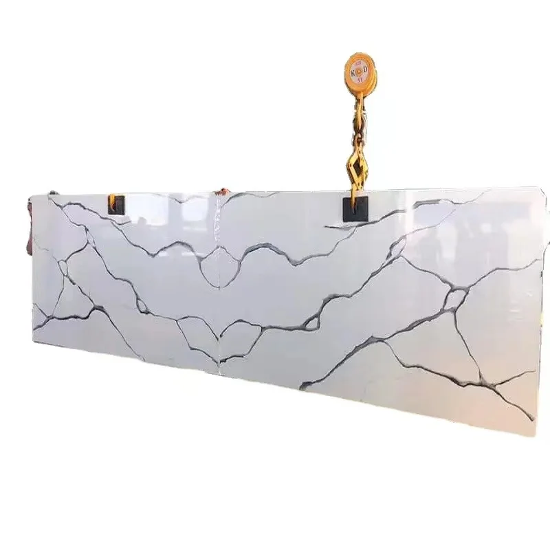 Cultured Marble White m2 Price Quartz Stone Artificial Quartz Stone for Countertops Worktops