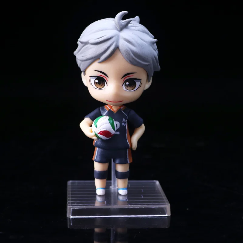  Фигурки героев Haikyuu 6 шт./компл. Хината шоё Оикава Тору козуме кенма кагеяма тобио игрушки 10
