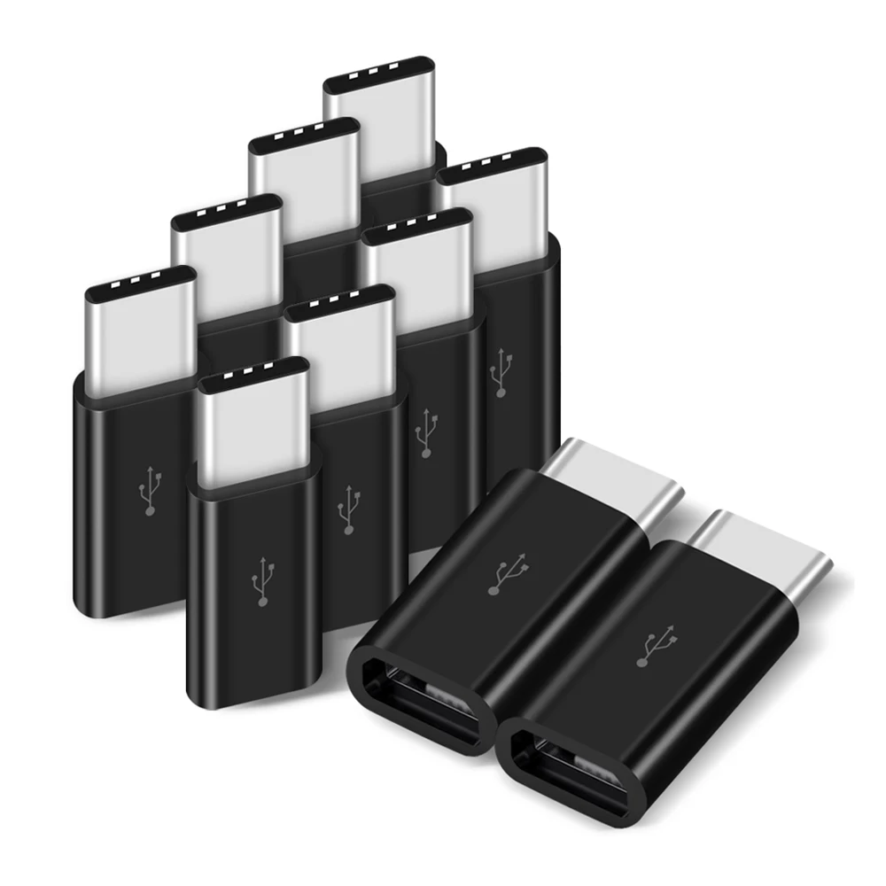 Full Function OTG USB C Adapter Type C Male To Micro Female Charging Sync Data USB OTG Adapter For Macbook