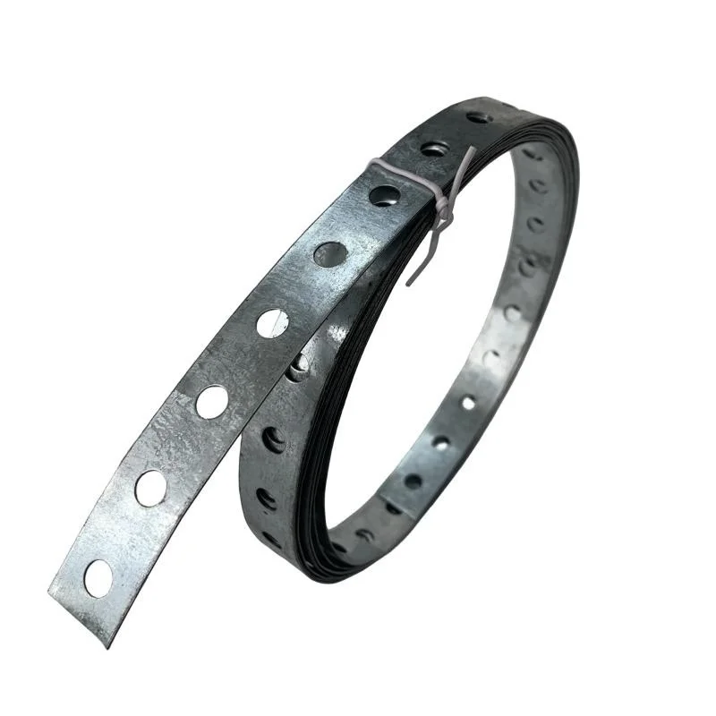 Galvanized iron/Stainless Steel Perforated Band Flat Edge With Cardboard Packing