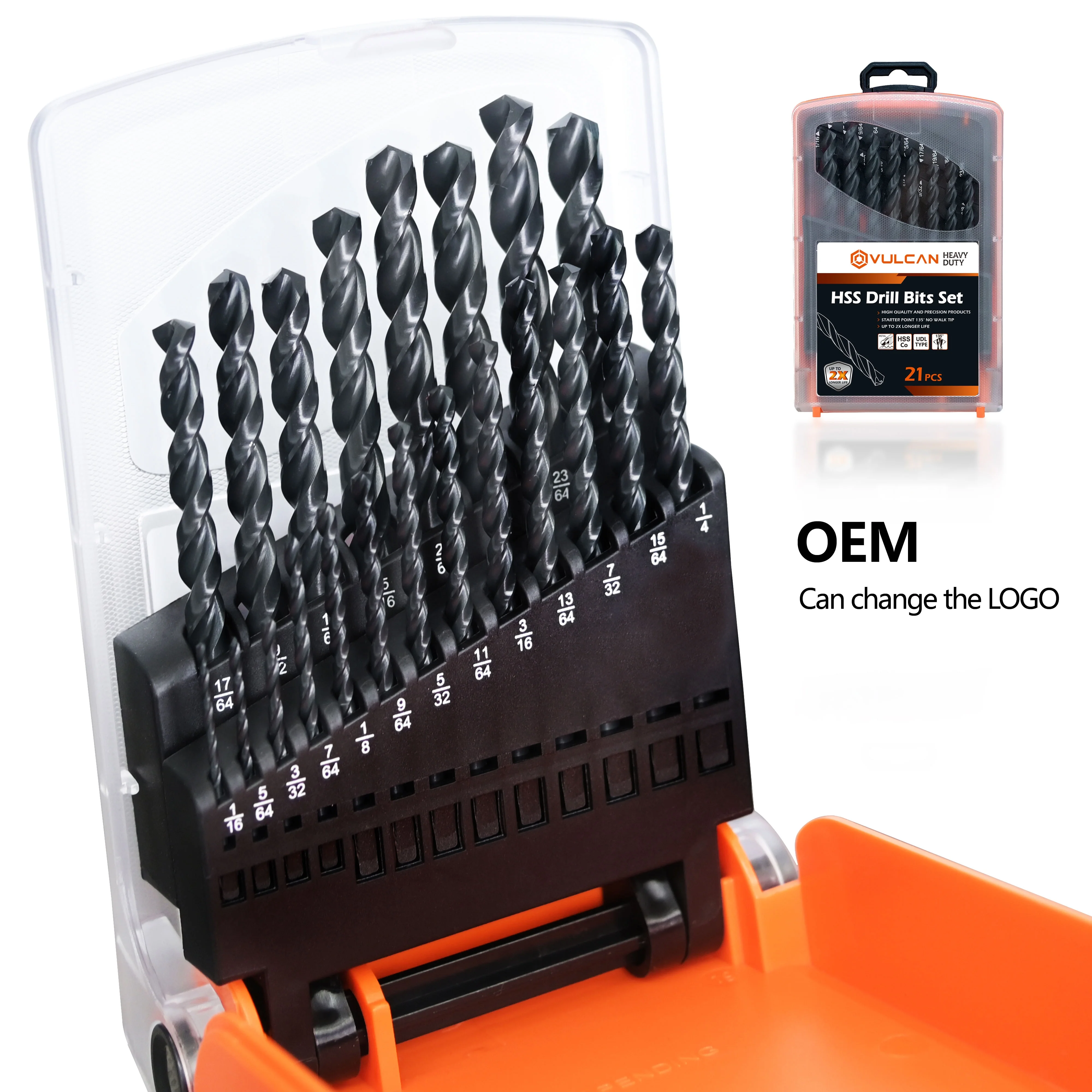 Hss Cobalt Drill Bits 1Mm-13Mm Hss M35 VA TYPE /Amber Twist Drill Bits