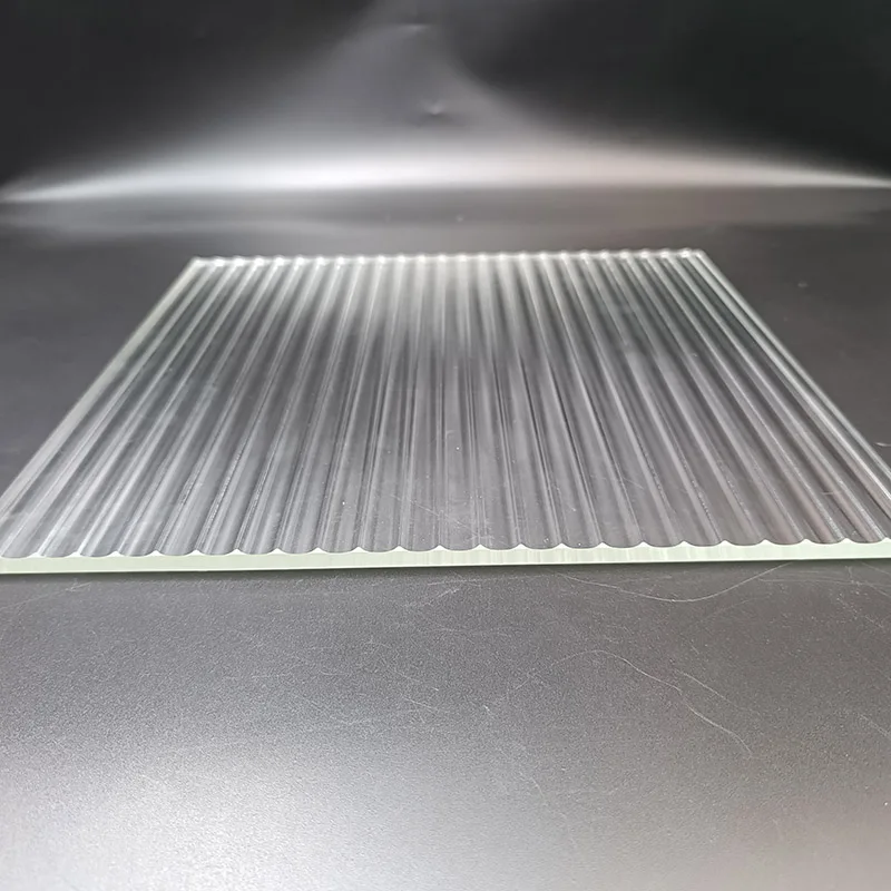 factory moru patterned glass panels ultra-white clear moru pattern decorative glass