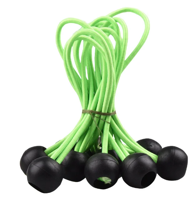 Summer outdoor tent elastic strapping with canopy latex rope fixing rubber band Rain tarpaulin accessories folded