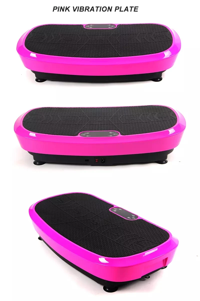 4D Vibration Plate Exercise Machine Triple Motor Whole Body Workout Fitness 3D/4D Vibration Platform Whole Body