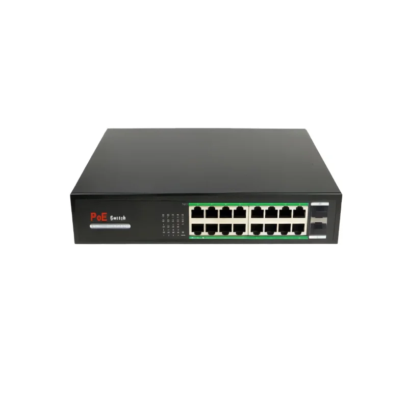 18-портовый полногигабитный переключатель PoE HK-POE3016PF Неуправляемый коммутатор