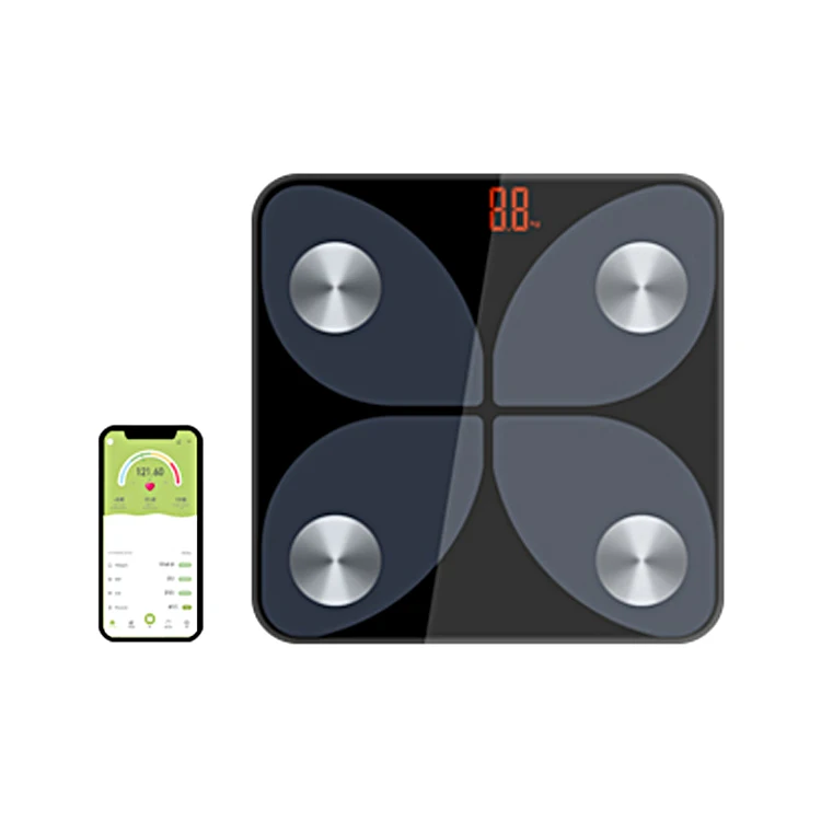 180Kg best price electric high accuracy weight no-skid glass home use bmi smart body fat scale