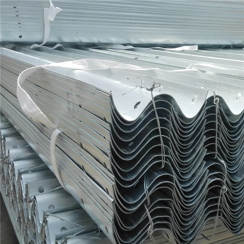 High quality hot sale traffic high security galvanize two waves guardrails safety barrier
