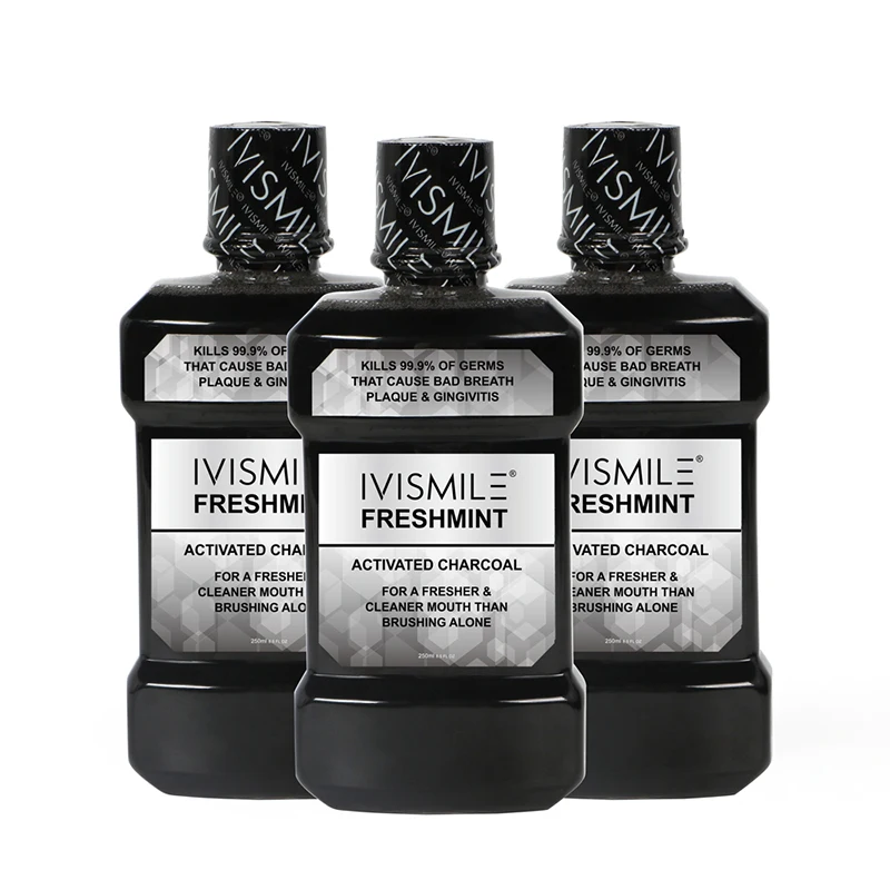 250ml Mint Flavor Alcohol Free Fresh Breath Antibacterial Teeth Whitening Mouthwash