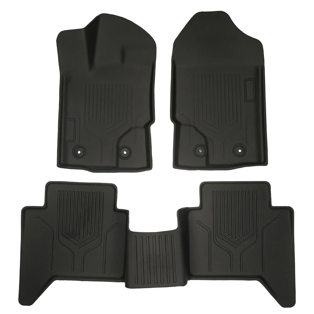 2023 RANGER  Floor Mats All-Weather TPE Material Trunk Accessories Cyberpunk Design Style Compatible with Car Models