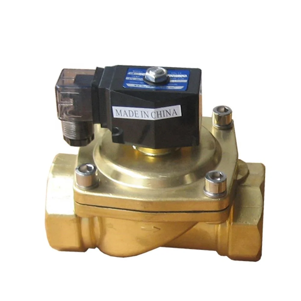 2W- series low price 2 ways brass solenoid valve