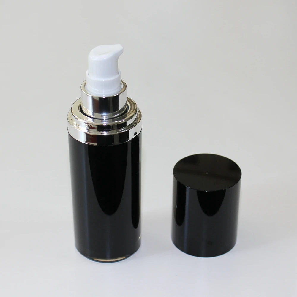 
Wholesale luxury amber skin care cosmetic packaging pet airless bottle 