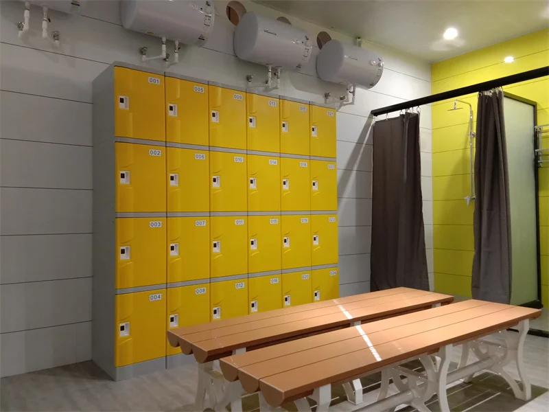 Wholesale waterproof abs plastic lockers outdoor smart parcel locker 2 tier locker