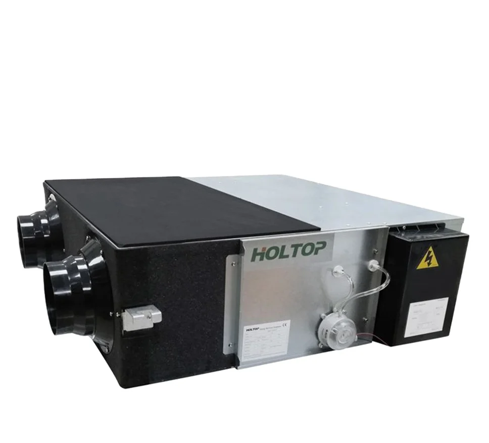 Holtop recuperator building ventilation system indoor air quality solution centralized ventilation fresh air ventilation system