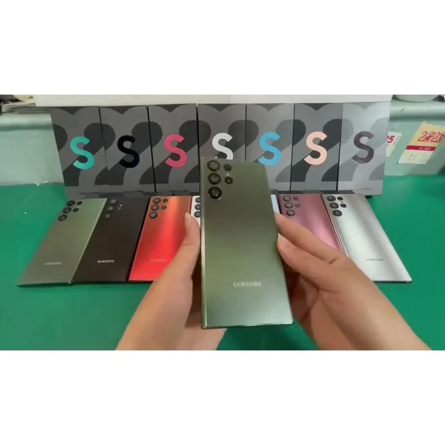 Feature telefono Factory Price telephone portable S22 ultra 6.7inch Mobile Phone Android Smartphone