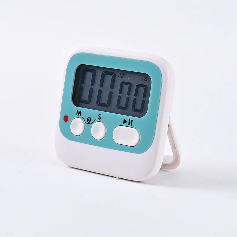 Mini magnetic digital kitchen timer pocket digital kitchen timer plastic countdown refrigerator magnet timer