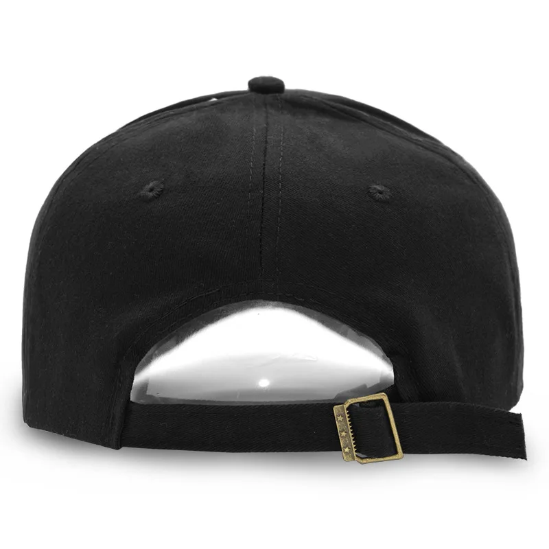 DWDP Customize logo metal tri glide slide buckle closure for cap hat