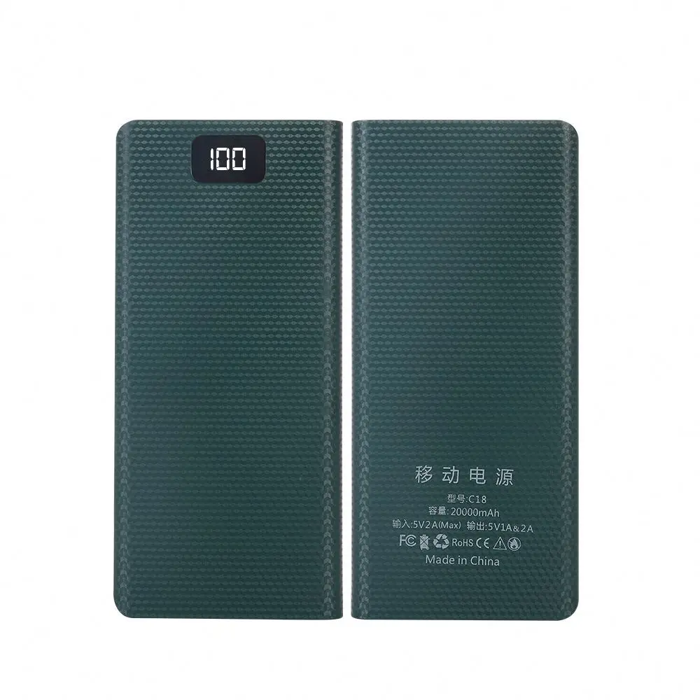 hot sale 18650 battery DIY  power bank  cases 20000mah for smart phone